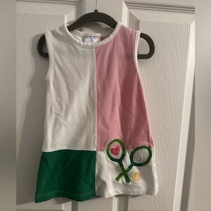 Little English Kids Color Block Tennis Tank Top (24 mos/2T)
